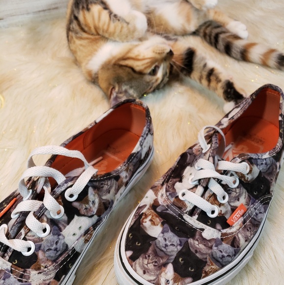 Vans Shoes - *Vans* ASPCA exclusive CAT Van's. Size 7